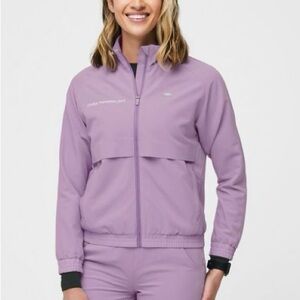 Figs jogger and jacket set; size Small